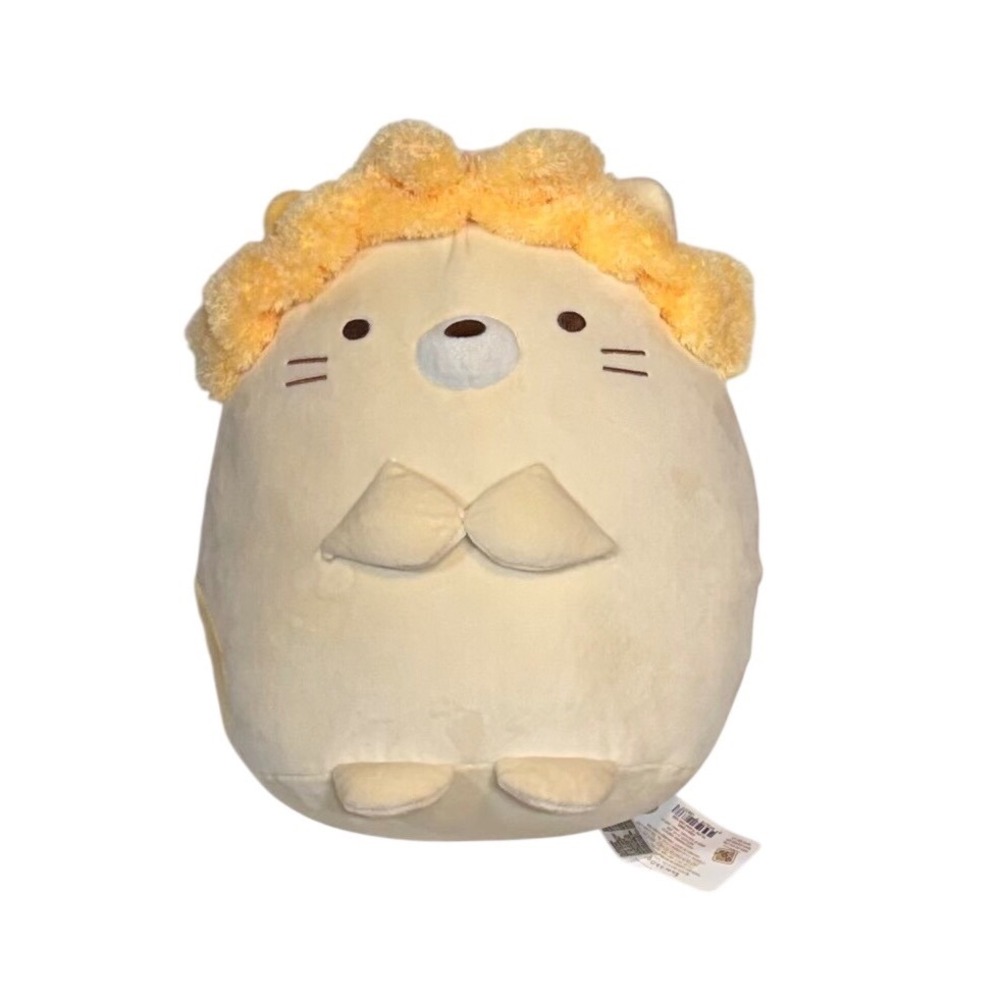 San-X Sumikko Gurashi Neko Lion Pajamas Round 1 Exclusive 14in Plush Yellow